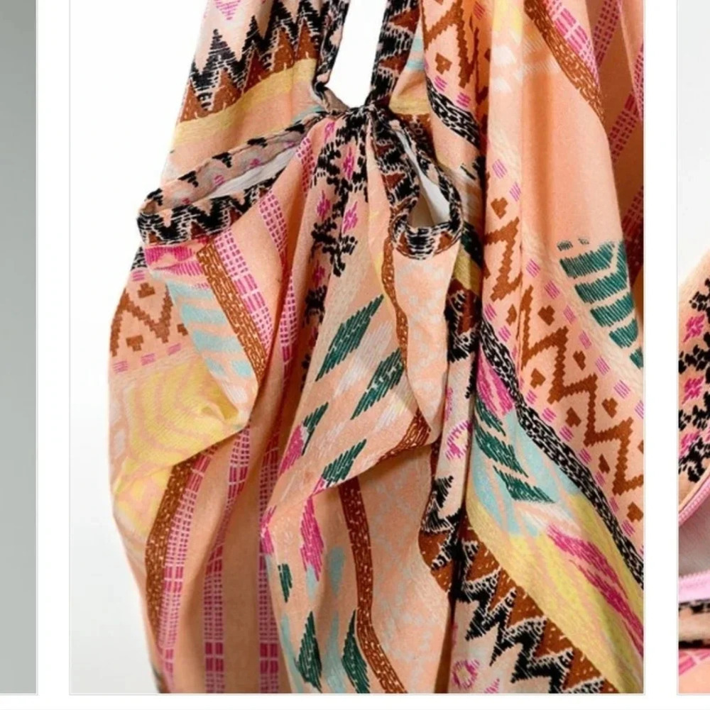 New! Boho Handblock Print Bohemian Sling Shoulder… - image 6